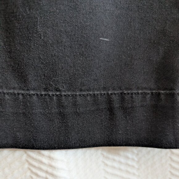 H&M & Denim Wide High Waist Ankle Pants Women's Size 8 Elastic waist Pull on - Picture 9 of 10